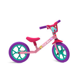 Bicicleta de equilibrio balance bike rosa bandeirante