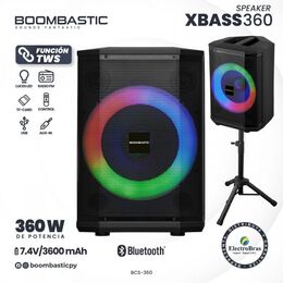 Caja de sonido xbass 360 boombastic