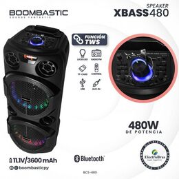 Caja de sonido xbass 480 boombastic