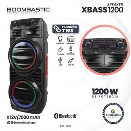 Caja de sonido xbass 1200 boombastic