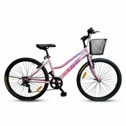 Bicicleta caloi california 26 rosado